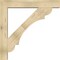 Ekena Millwork Olympic Block Rough Sawn Bracket w/ Offset Brace, Douglas Fir, 8"W x 48"D x 48"H BKT0806X48X48OLY05RDF - alternate 4
